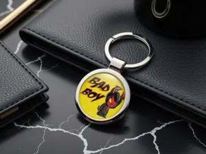 Acrylic Keychain Glossy Style Universal Fit